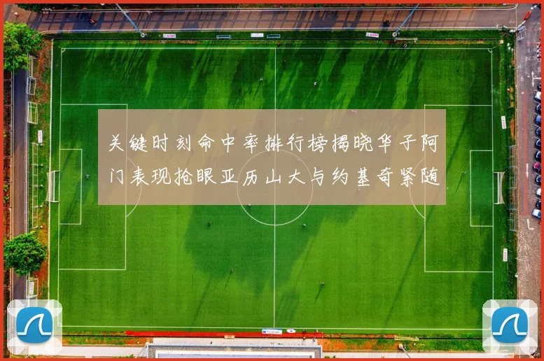 关键时刻命中率排行榜揭晓华子阿门表现抢眼亚历山大与约基奇紧随其后