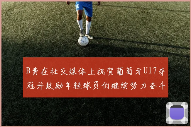 B费在社交媒体上祝贺葡萄牙U17夺冠并鼓励年轻球员们继续努力奋斗